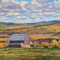 Barn in the Highlands, 30" x 40", $1600