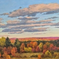 Evening Clouds, 24" x 38", $1200